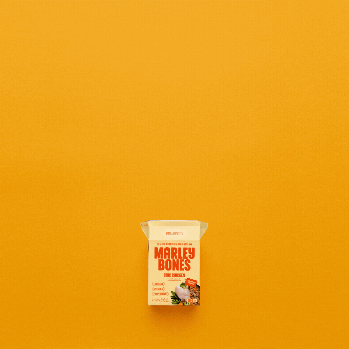 Marleybones Chic Chicken Pantry Fresh dog food