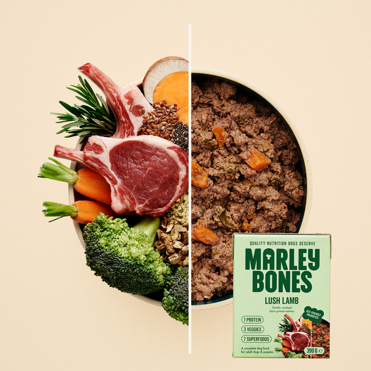 Marleybones Lush Lamb Pantry Fresh dog food
